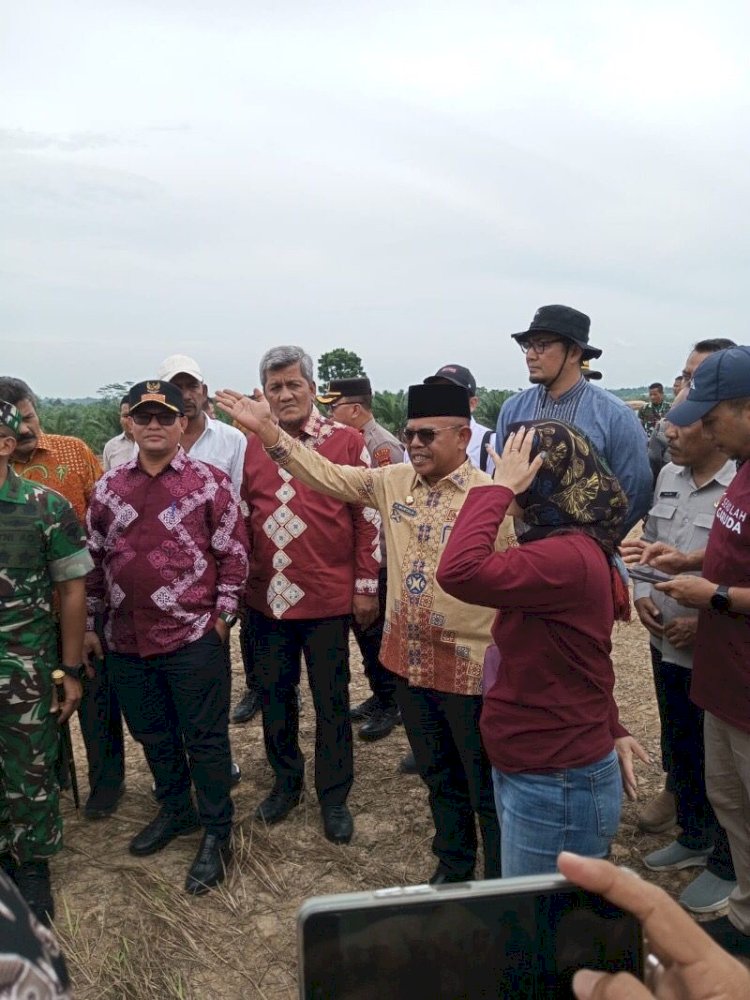 Wamen Dikti Saintek Tinjau Rencana Pembangunan SMA Unggul Garuda di Aceh Utara