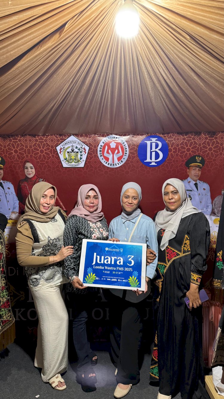 Dekranasda Lhokseumawe Raih Juara 3 Wastra Nusantara di Festival Meurah Silu