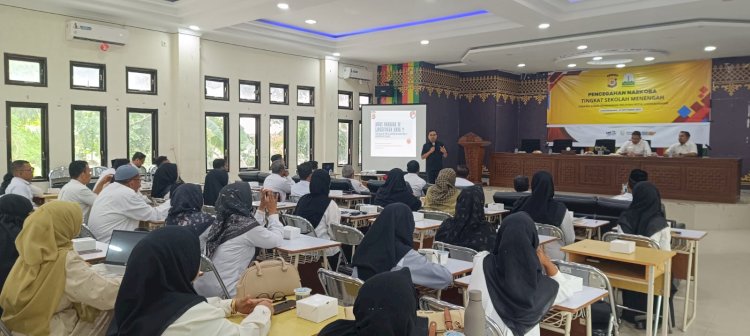 Kasat Narkoba Polres Lhokseumawe Peringatkan Bahaya Narkoba di Lingkungan Sekolah