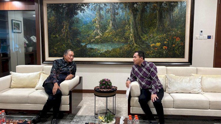 Wali Kota Lhokseumawe Sampaikan Usulan Infrastruktur Prioritas kepada Menteri Pekerjaan Umum RI