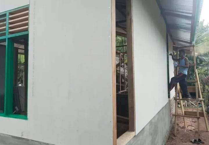 ‎Kodim 0103/Aceh Utara Realisasikan Program Bedah Rumah Warga Kurang Layak Huni