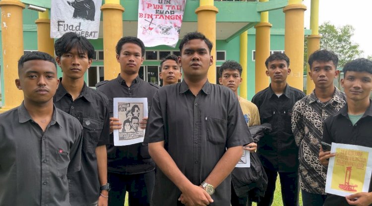 ‎DEMA FUAD UIN Sultanah Nahrasiyah Gelar Aksi “Merawat Ingatan Menolak Lupa” di Hari Peringatan 30 September