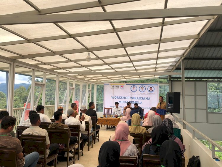 ‎Disporapar Aceh Utara Buka Workshop Wirausaha Muda Pemula 2025 di Gunung Salak