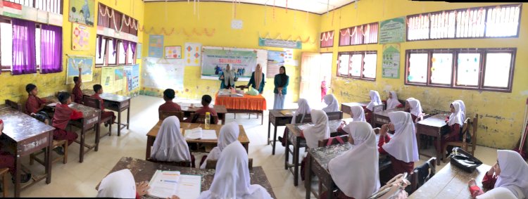 FOMA Pirak Timu Lanjutkan Program “Saweu Sikula” di SD Negeri 2 Pirak Timu