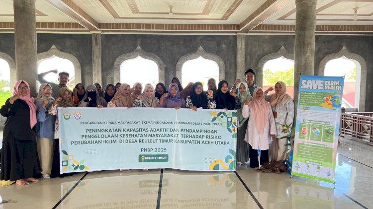 FK Unimal Tingkatkan Kapasitas Adaptif Kesehatan Masyarakat di Reuleut