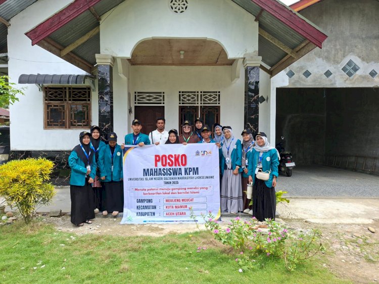 ‎Mahasiswa UIN Sultanah Nahrasiyah Kelompok 36 Laksanakan KPM di Desa Mulieng Meucat