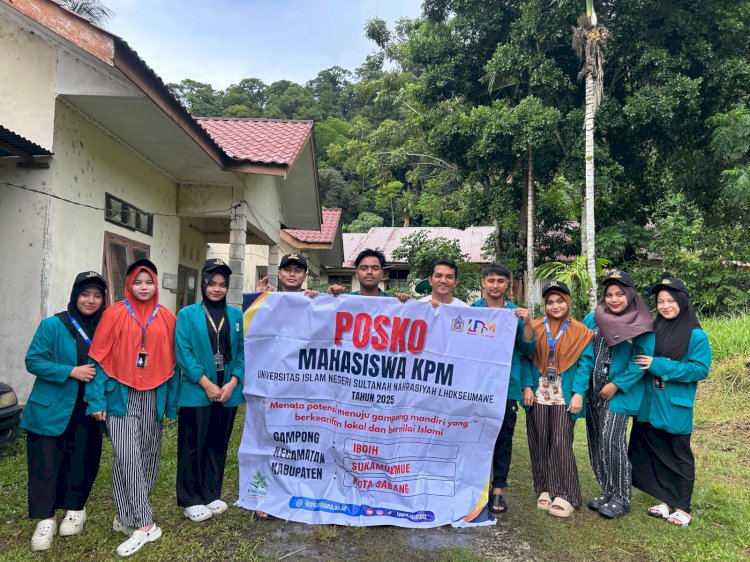 Mahasiswa UIN SUNA Lhokseumawe Laksanakan KPM di Desa Iboih, Sabang