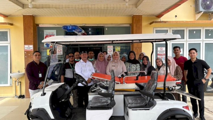 RSU Cut Meutia Operasikan Mobil Listrik Angkut Pasien, Bupati Ayahwa: “Tidak Ada Lagi Brankar Dorong”