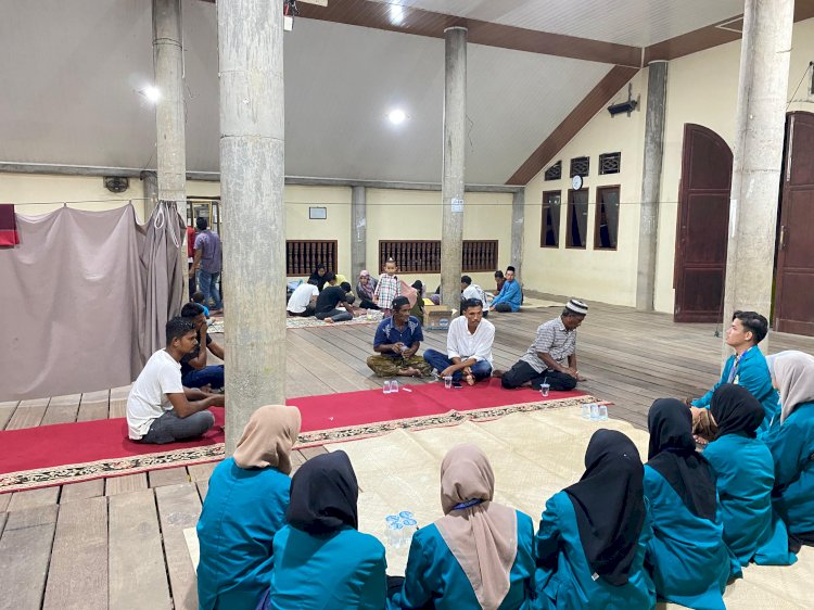 Mahasiswa KPM UIN SUNA Lhokseumawe Jalin Silaturahmi dengan Aparatur Gampong Puloi Iboih