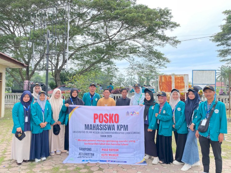 ‎Mahasiswa UIN Sultanah Lhokseumawe Kelompok 39 Laksanakan KPM di Gampong Pulo Rayeuk