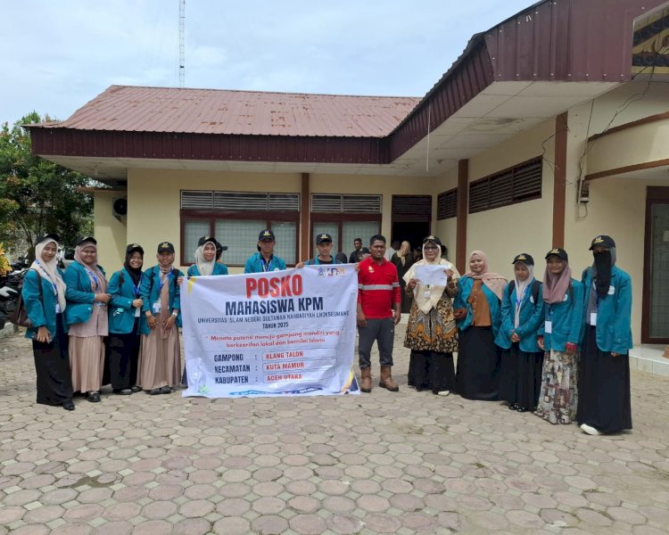 ‎Mahasiswa UIN Sultanah Nahrasiyah Lhokseumawe Kelompok 30 Laksanakan KPM di Desa Blang Talon