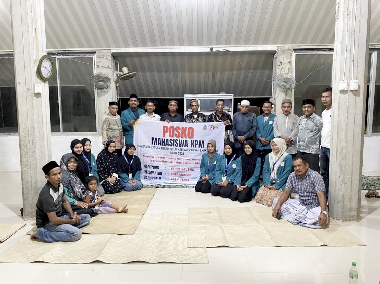 ‎Mahasiswa KPM Kelompok 21 Awali Pengabdian di Gampong Keude Krueng, Dorong Inovasi Berkelanjutan