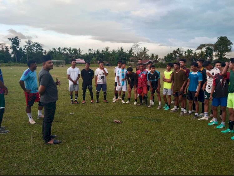 ‎Camat Pirak Timu Siapkan Bibit Muda untuk Turnamen Sepak Bola Bupati & Wakil Bupati Cup II 2025