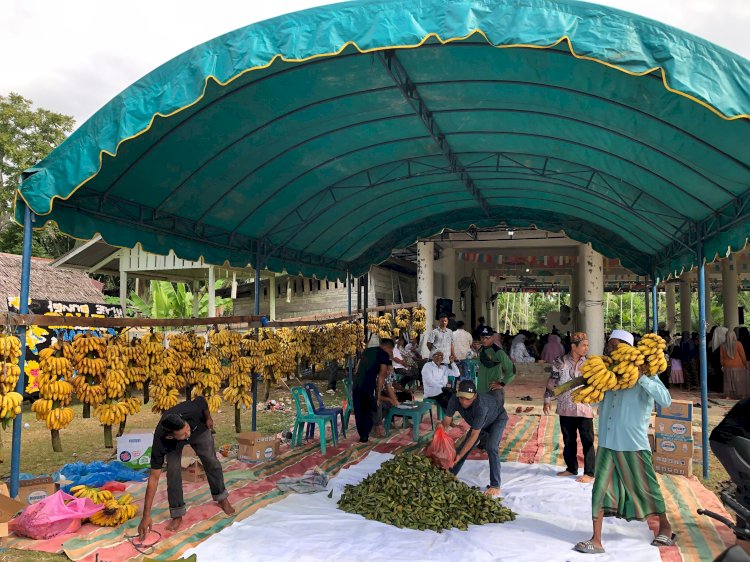 ‎Semarak Maulid Nabi di Alue Bungkoh, Warga Padati Meunasah ‎Tradisi Turun-Temurun yang Terus Dilestarikan