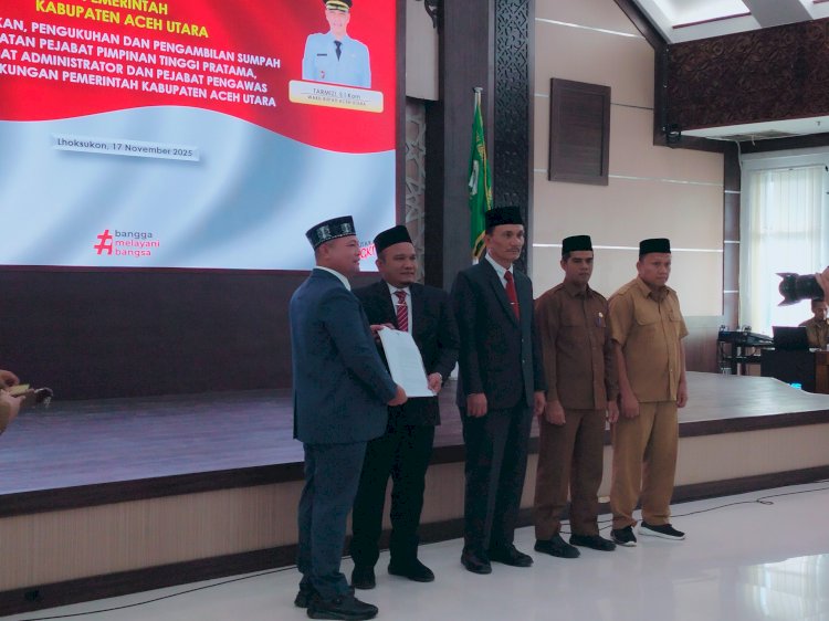 Mantan Ketua BEM Unimal di Tunjuk Sebagai Jubir Pemkab Aceh Utara.