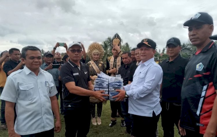 Turnamen Sepak Bola Antar Kecamatan Piala Bupati–Wakil Bupati Aceh Utara Cup II Resmi Dibuka