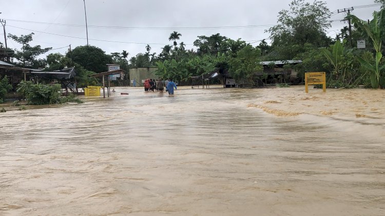 ‎Banjir Lumpuhkan Aceh Utara, Ribuan Warga Mengungsi dan Infrastruktur Rusak