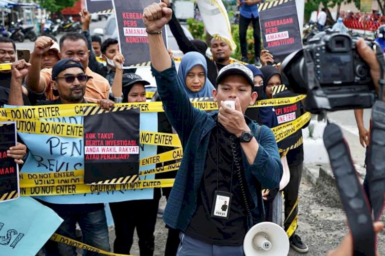 Terkait Perampasan Ponsel Wartawan, AJI Lhokseumawe Ajukan Tiga Tuntutan