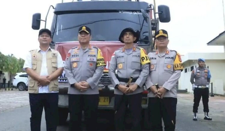 Terima Bantuan Wakapolri, Bupati Ayahwa Harap Dukungan Pemulihan Aceh Utara Terus Berlanjut