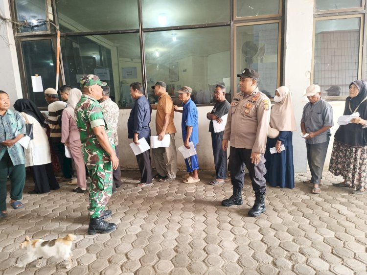 Polisi Lakukan Pengamanan Penyaluran BLTS Kesra 2025 di Kota Lhokseumawe