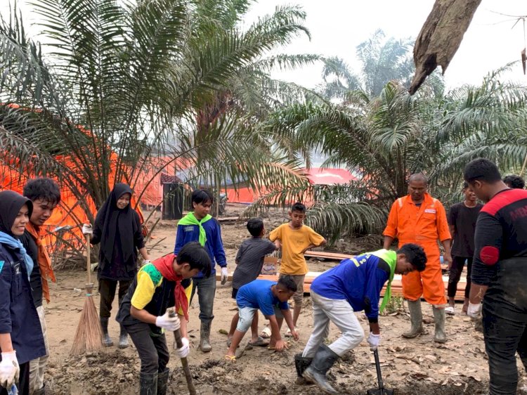 PBA Unimal Gelar Aksi Kemanusiaan di Langkahan