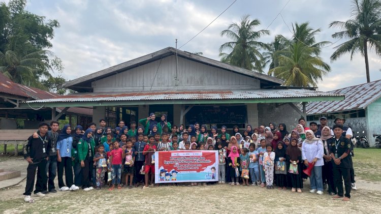 KKN Kelompok 14 Paloh Awe Bersama PMI Lhokseumawe Gelar Sosialisasi Kesehatan dan Trauma Healing