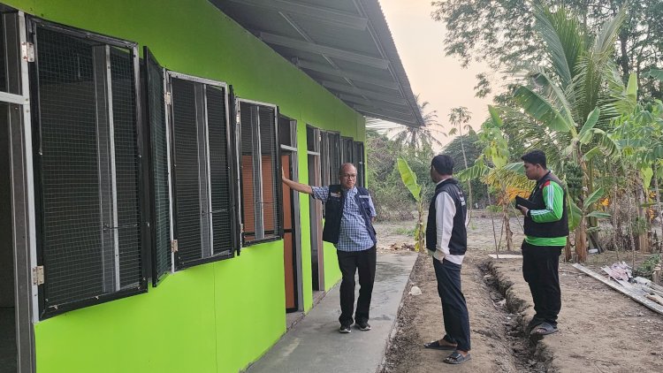 Tinjau Proyek Pemulihan, Ketua PDM Bireuen Harapkan Warga Peusangan Segera Bangkit