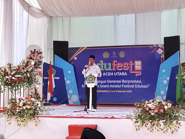 EDUFEST 2 MAN 4 Aceh Utara Resmi Dibuka, Wadah Cetak Generasi Cemerlang