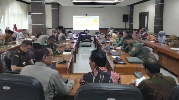 Pemkab Aceh Utara dan Tim Supervisi Satgas Bahas Percepatan Pemulihan Pascabanjir