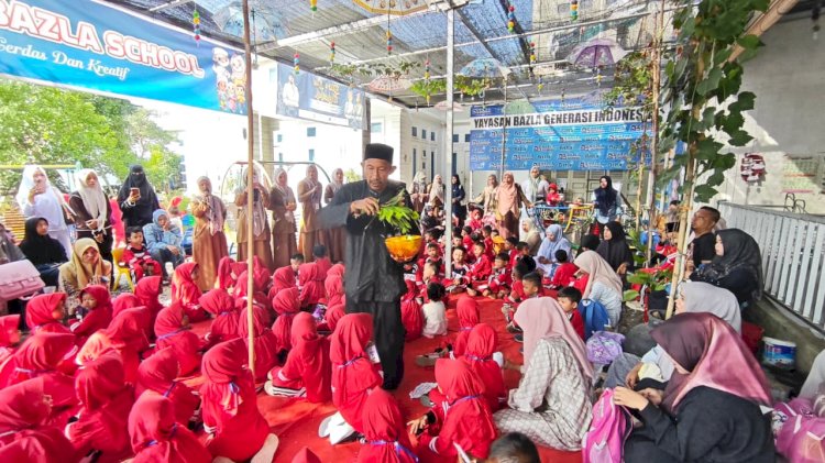 110 Siswa Baru TKS IT BAZLA Ikuti MPLS Ramah, Diawali Prosesi Peusijuek