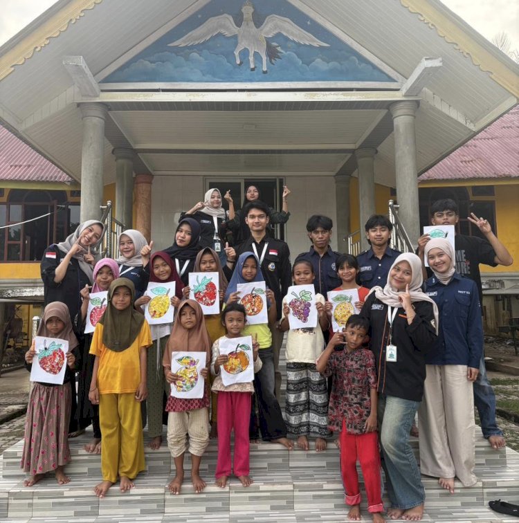 KKN Kelompok 14 Unimal Edukasi Regulasi Emosi Anak di Cot Mee