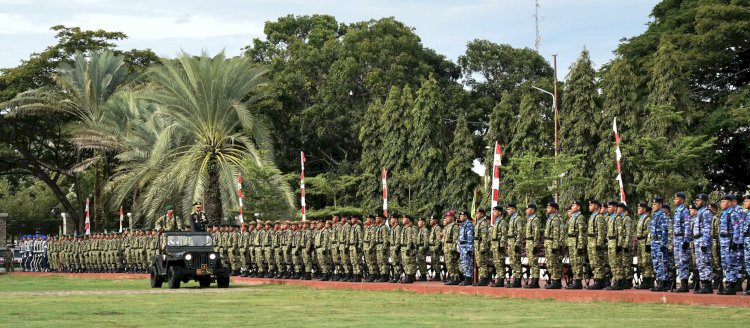 HUT ke-81 TNI di Lhokseumawe Diisi Pembagian 4.000 Porsi Makan Bergizi Gratis