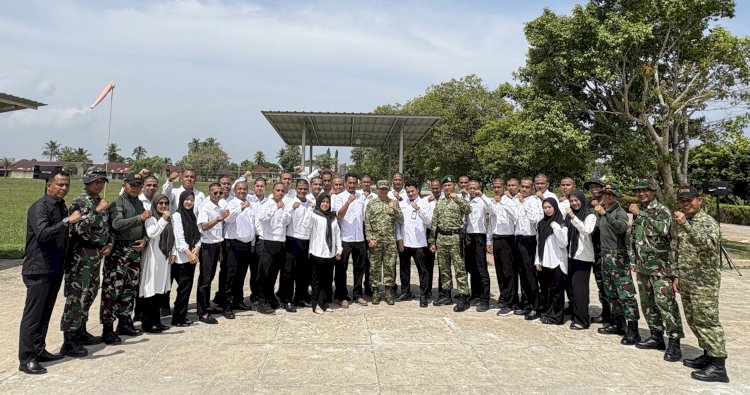 Kodim 0103/Aceh Utara Bekali Karyawan PLN dengan Wawasan Kebangsaan